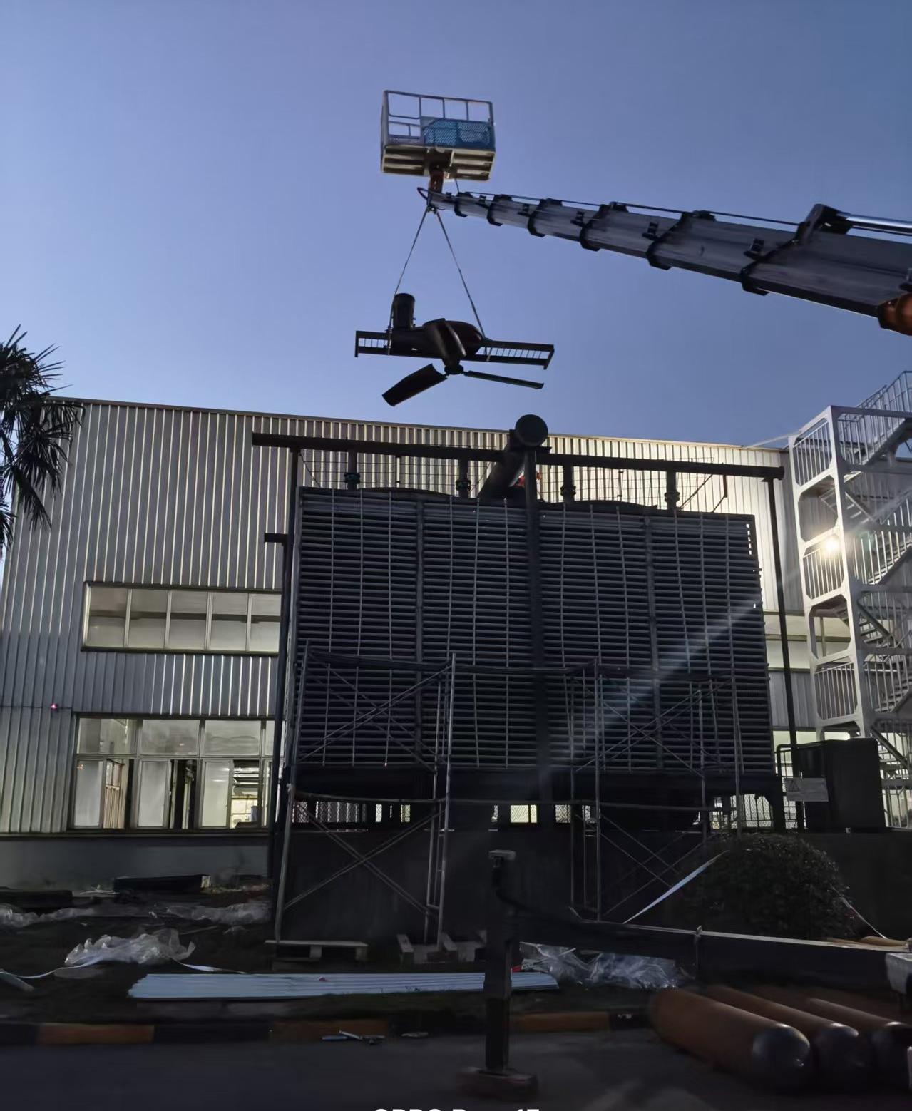 <strong>冷卻塔換熱性能重構實戰(zhàn)指南：揭秘果斷更換新的冷卻塔填料是提升換熱性</strong>